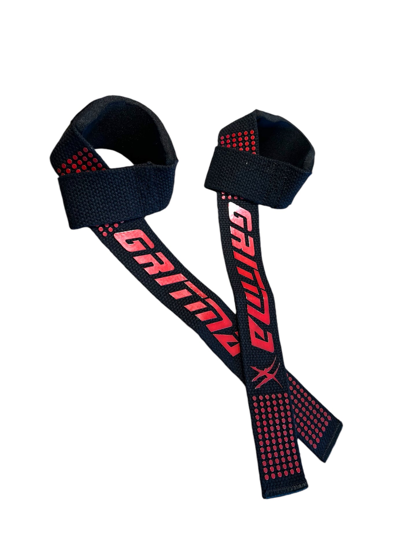 GRITMAXX LIFTING STRAPS - 21" Non-Slip Silicone Grip - GRIT GEAR