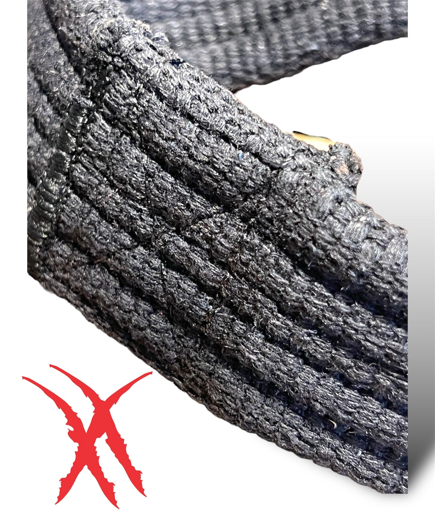 GRITMAXX FIGURE 8 LIFTING STRAPS SIZE LARGE - GRIT GEAR