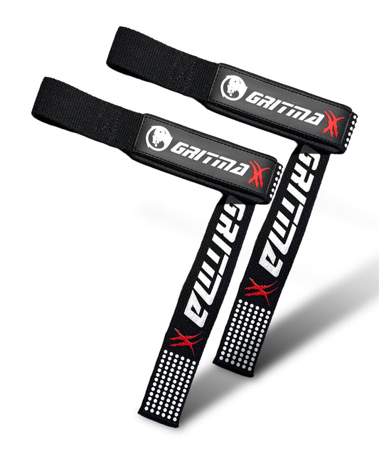 GRITMAXX LIFTING STRAPS - Non-Slip Silicone Grip - GRITMAXX