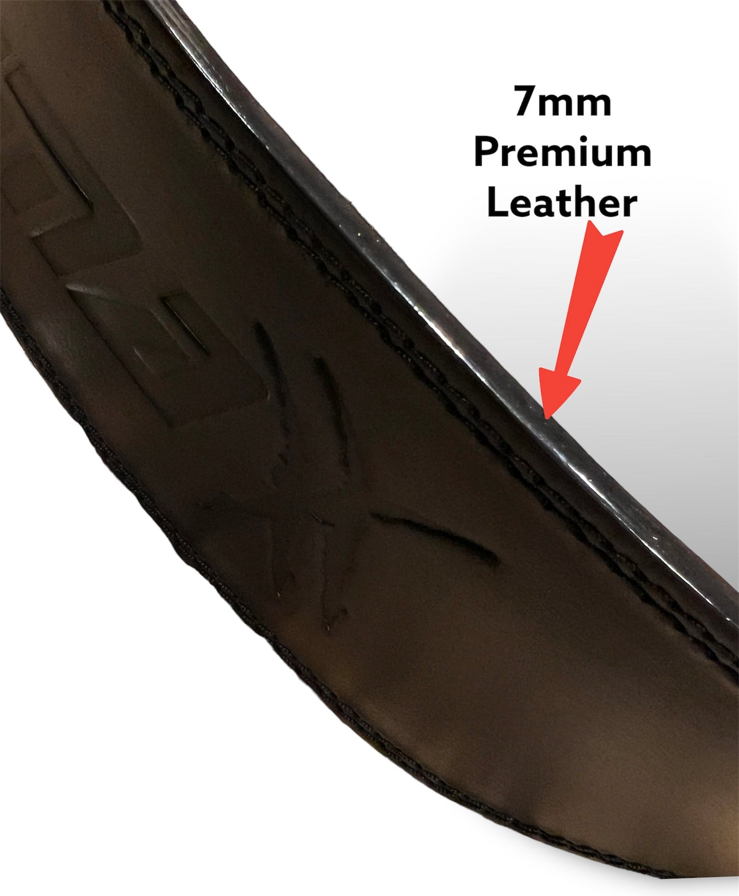 GRITMAXX WEIGHTLIFTING BELT | 7MM LEATHER SUPPORT - GRIT GEAR