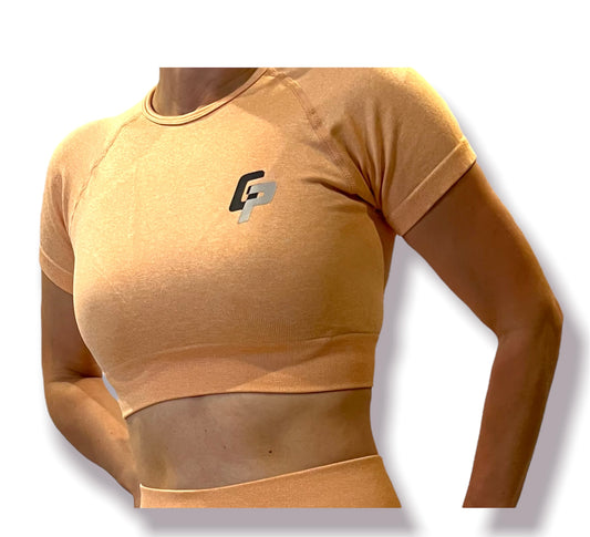 GRIT Seamless Leggings w/Crop Top (2 pc set) - GRIT GEAR