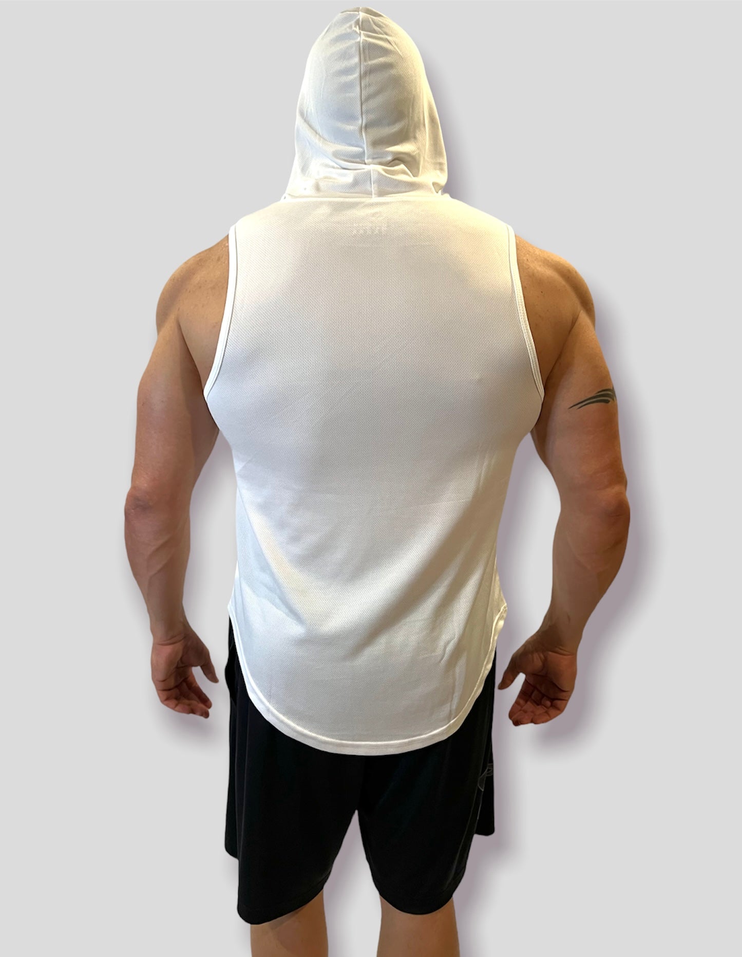 GRIT Guns 2.0 Muscle Hoodie Sleeveless - GRIT GEAR