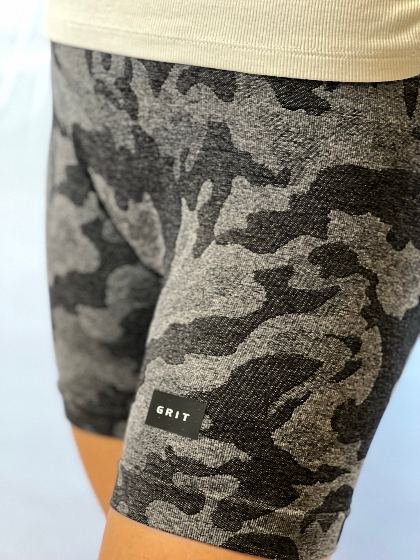 GRIT Seamless Camo Compression Shorts - GRIT GEAR