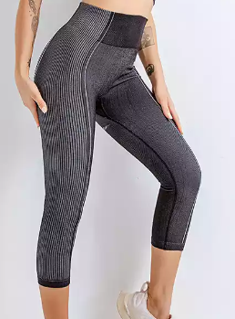 GRIT CROPPED LEGGINGS (CAPRI) - GRIT GEAR