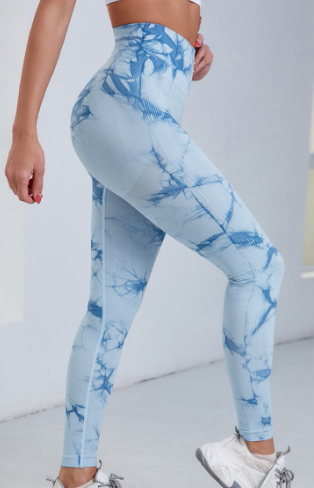 GRIT Seamless Tie Dye Leggings - GRIT GEAR