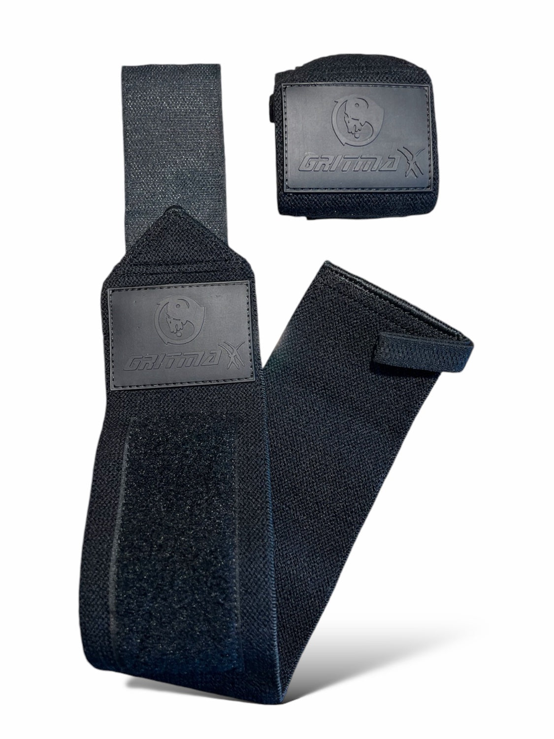 GRITMAXX Wrist Wraps - 18" Weightlifting Wrist Support – Black