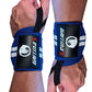 GRITMAXX Wrist Wraps - 18" Weightlifting Wrist Support – Black/Red