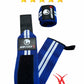 GRITMAXX Wrist Wraps - 18" Weightlifting Wrist Support – Blue/White