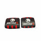 GRITMAXX Wrist Wraps - 18" Weightlifting Wrist Support – Black/White - GRIT GEAR