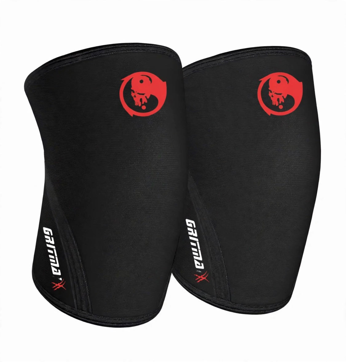 GRITMAXX Knee Sleeves - 7mm Weightlifting Knee Support – Army Green – With Carry Bag. As Pictured.