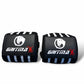GRITMAXX Wrist Wraps - 18" Weightlifting Wrist Support – Black/White