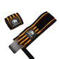 GRITMAXX Wrist Wraps - 21" Weightlifting Wrist Support - ORANGE - GRITMAXX
