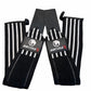 GRITMAXX Wrist Wraps - 18" Weightlifting Wrist Support – Black/White