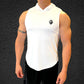 GRIT Guns 2.0 Muscle Hoodie Sleeveless - GRIT GEAR